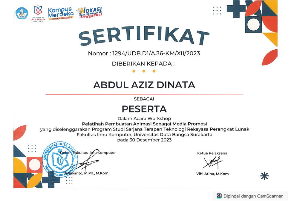 Workshop Animasi Media Promosi