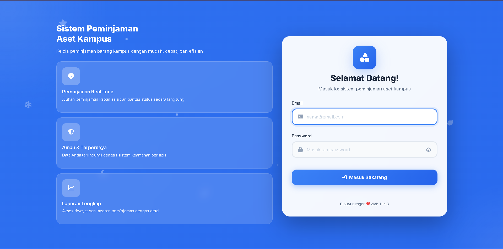 Sistem Peminjaman Aset Kampus